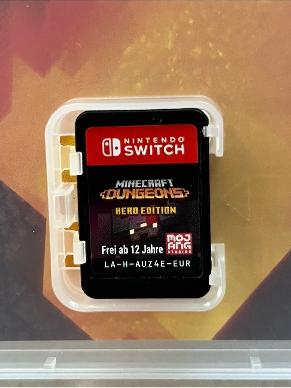Nintendo Minecraft Dungeons Hero Edition - Red, Orange